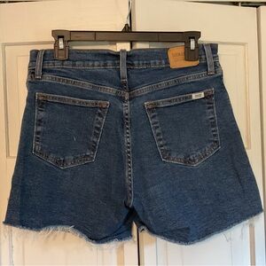 Blue Denim Women Shorts